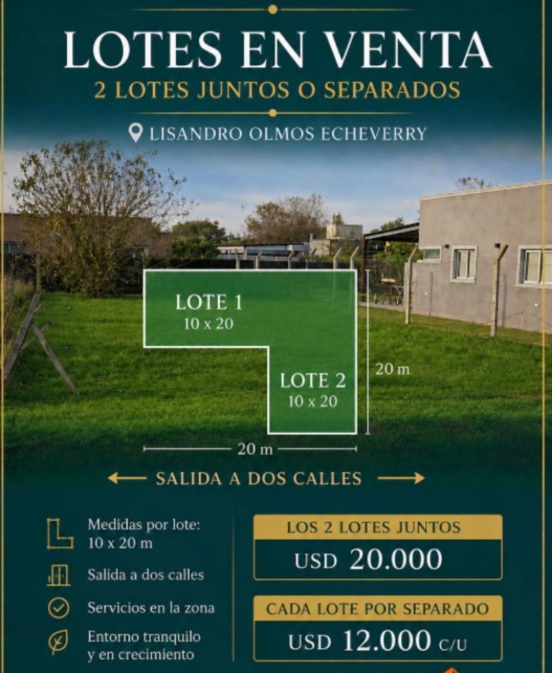 LOTES EN VENTA