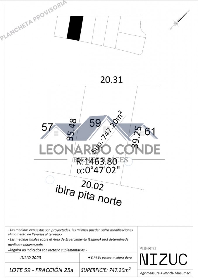 OPORTUNIDAD !!! PUERTO NIZUC LOTE EN VENTA CON POSIBILIDAD DE FINANCIACION !!!